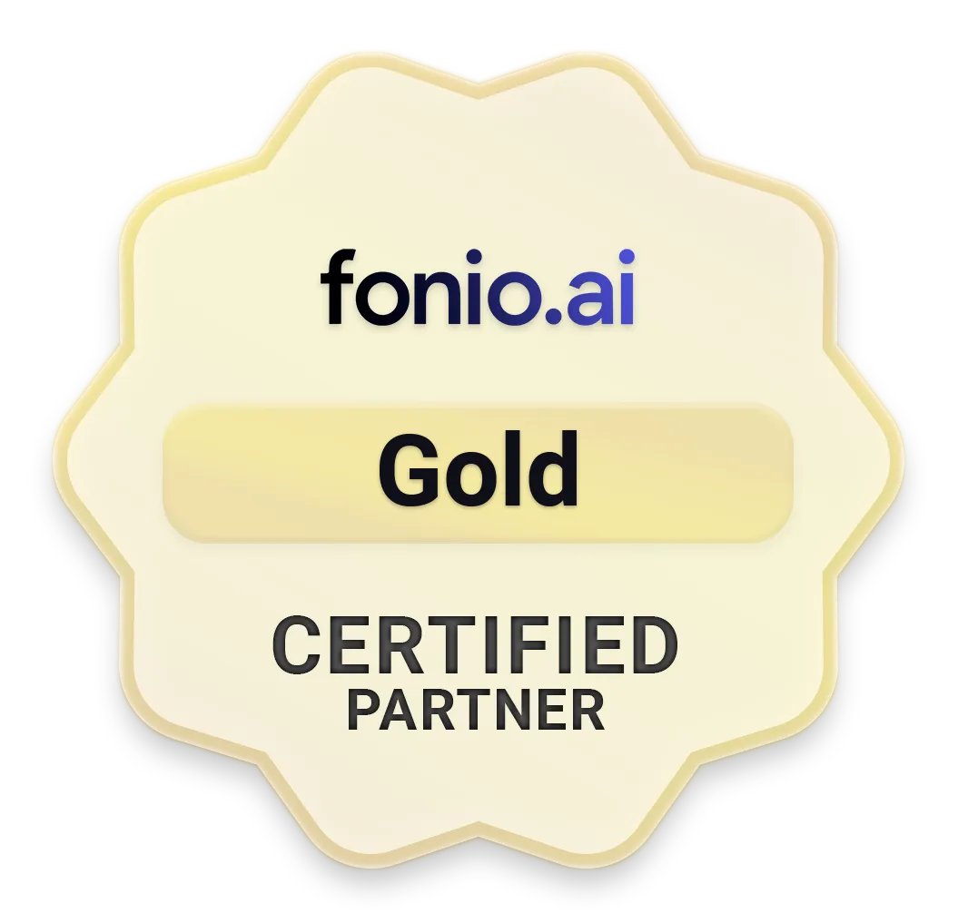 Fonio Gold Partner Zertifizierung